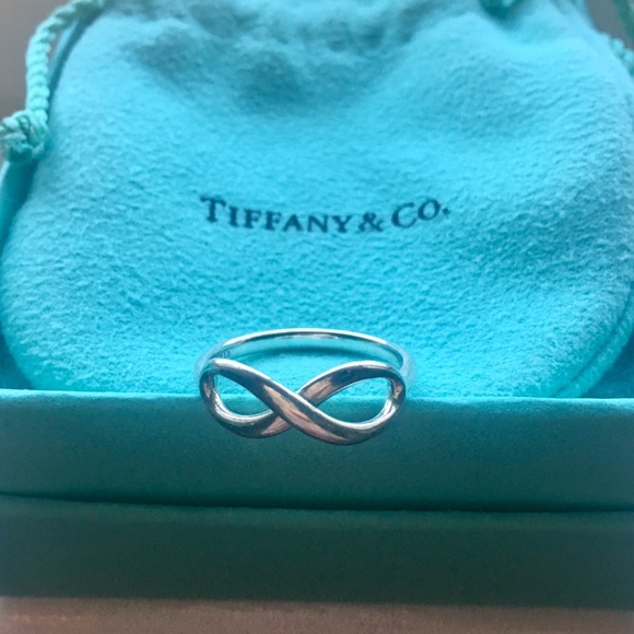 Tiffany & Co. Jewelry - Tiffany & Co Infinity Ring size 8